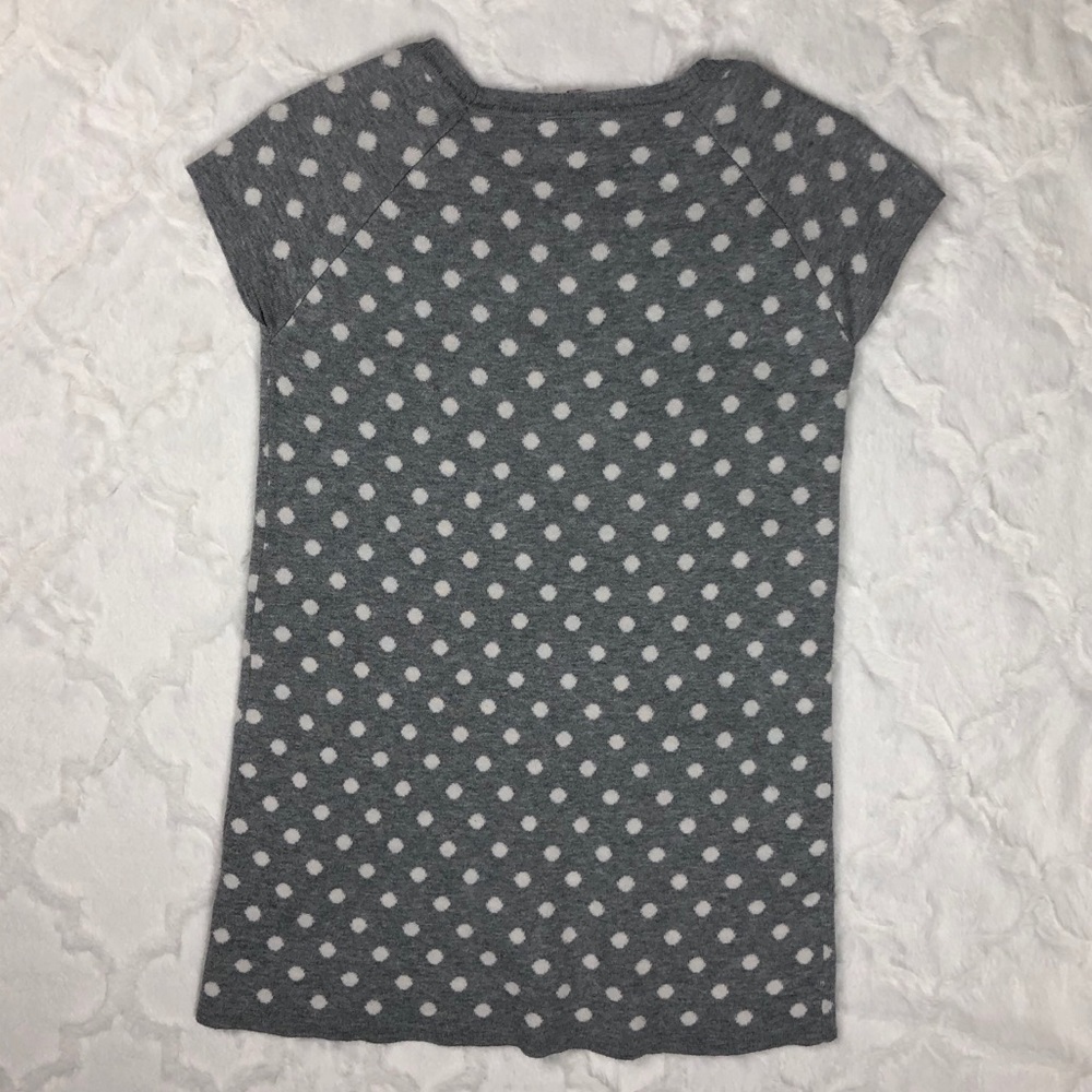 Heart-N-Crush Gray Dot Sweater Dress size XL - Picture 4 of 8